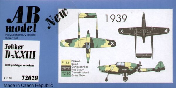 Fokker DXXIII 72029