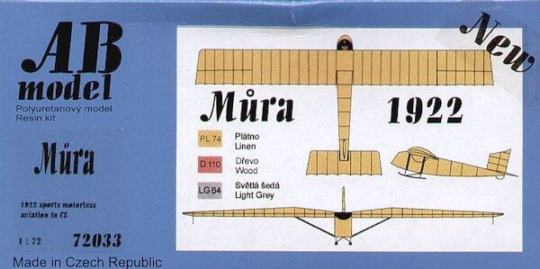 Mura 1922 primary Glider  72033