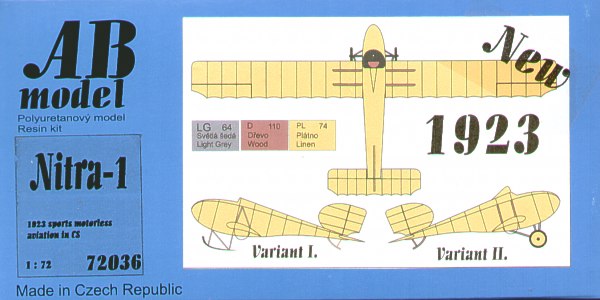 Nitra 1 1923 primary Glider  72036