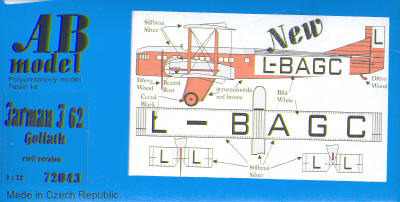 Farman F62 Goliath (CSA civil version)  72043