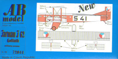 Farman F62 Goliath (Czech military version) 72044