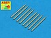 Set of 8 turned US cal .50 (12,7mm) barrels for P47 Thunderbolt A48-109