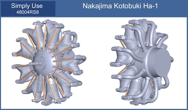 Kotobuki Ha1 engine  48004RS8