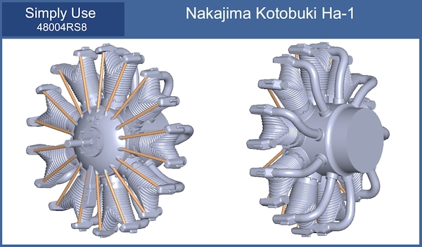 Kotobuki Ha1 engine 48004RS8