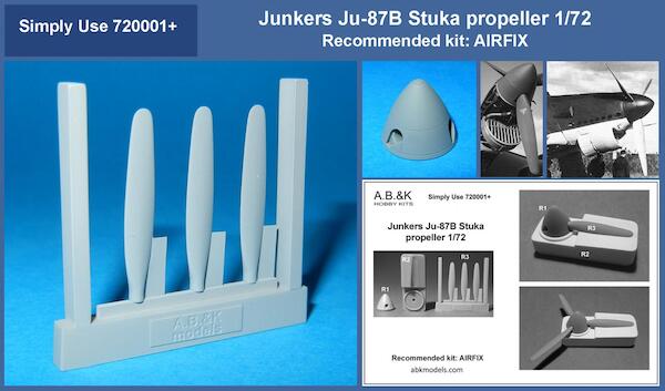 Junkers Ju87B Propellor (Airfix)  ABK720001