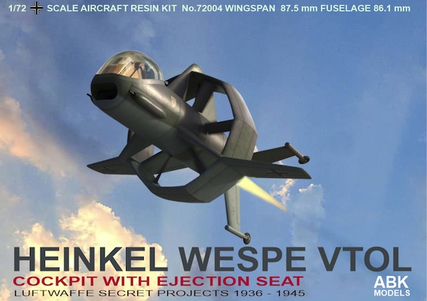 Heinkel Wespe VTOL with Ejection seat ABK7204