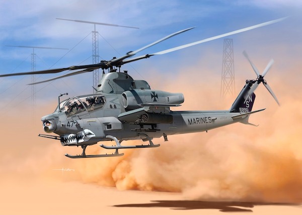 Bell AH1Z Cobra USMC "Shark Mouth" 12127
