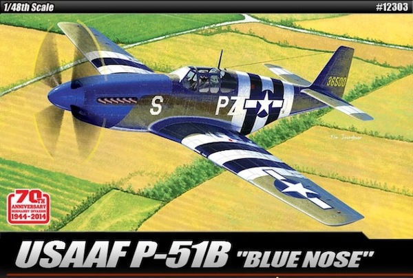 USAAF P51B Mustang "Blue Nose" (REISSUE) 12303