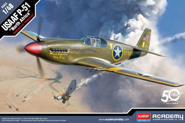 USAAF P51 , Mustang MK1a "North Africa" 12338