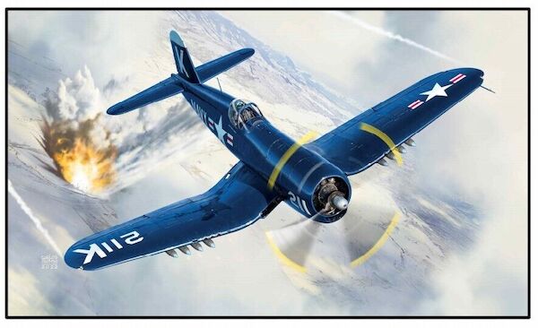 US Navy F4U-4 Corsair "Battle of Jangjin Reservoir"  12353