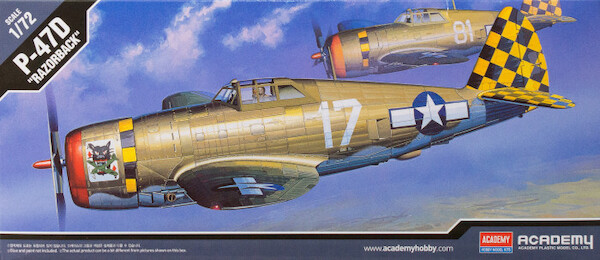Republic P47D Thunderbolt "Razorback" 12492
