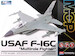 F16C Multi Role Fighter USAF AC12541