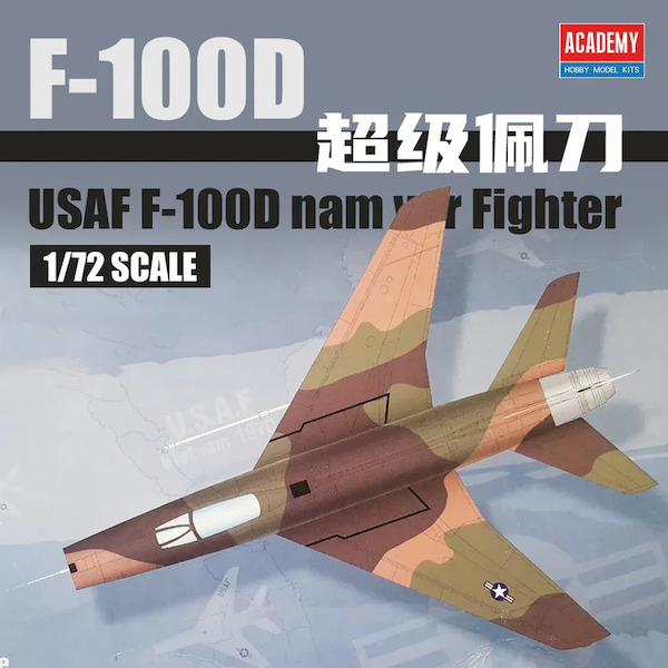 USAF F100D Super Sabre "Vietnam War"  12553