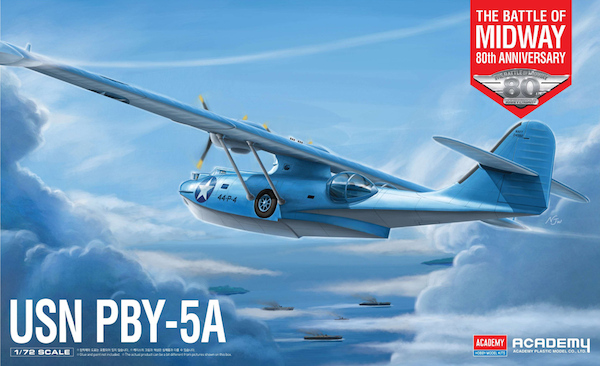 US Navy PBY5A Catalina (The battle of Midway 80th Anniversary) (MLD Version!) 12573