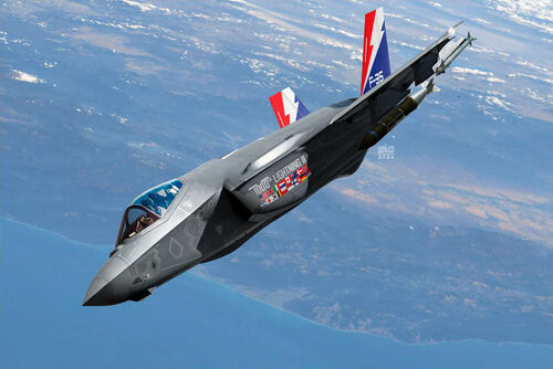 Lockheed Martin F35A Lightning II "1000th"  12591