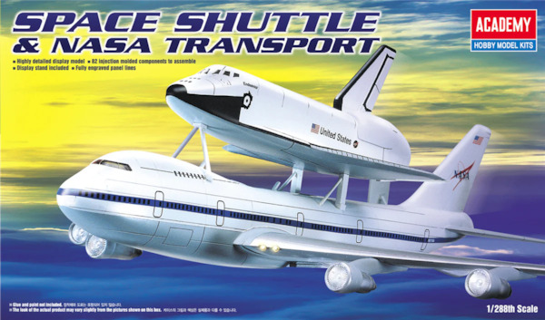 Space Shuttle + Boeing 747 Transport (NASA)  12708