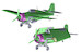 Grumman "F4F-4 Wildcat "Battle of Midway  AC12355