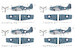 Grumman "F4F-4 Wildcat "Battle of Midway  AC12355