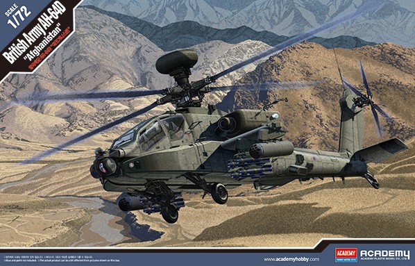 British Army AH64D Apache "Afhganistan" AC12537