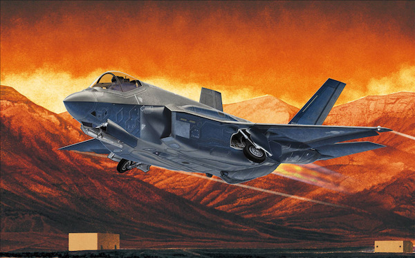 F35A Lightning II '7 Nations Air Force" (KLu, USAF, Israeli AF, RAAF, RNorAF, Italian AF, Korean AF AC12561