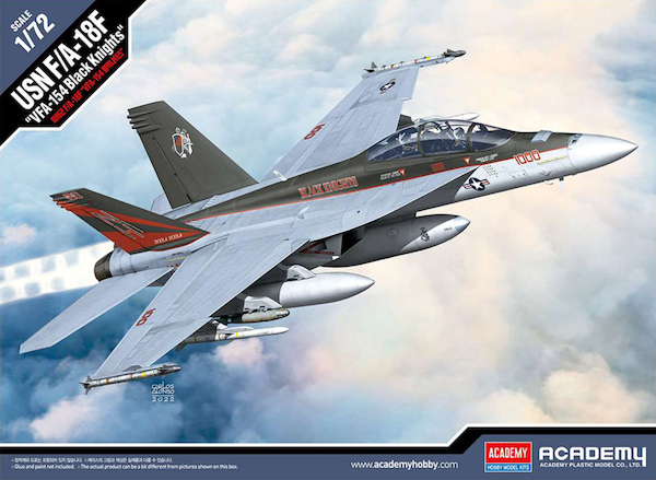 F/A18F Super Hornet "VFA154 Black Knights" AC12577