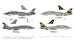 Grumman F14D “VF-2 Bounty Hunters, US Navy”  AC12590