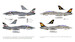 Grumman F14D “VF-2 Bounty Hunters, US Navy”  AC12590