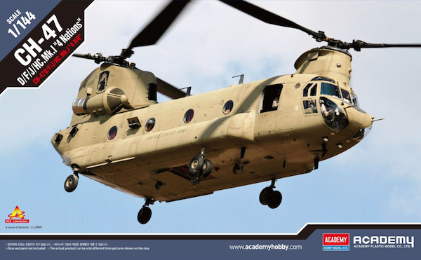 CH47D/F/J Chinook HC Mk1 (US Army, RAF, Japanese Army, Korean Army)  AC12624