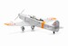 Pilatus P-2-06 U-134 Orange/Alu Dübendorf (1970) 85.001552