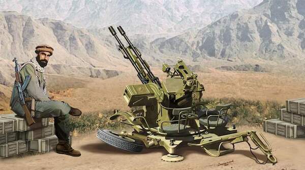 ZU-23-2 Anti Aircraft Gun 48101