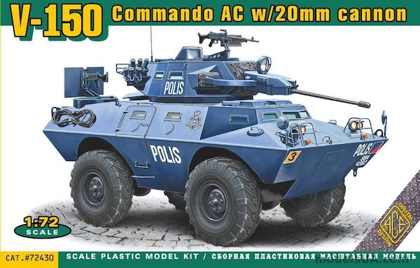 LAV V150 Commando APC with 20mm Cannon  72430