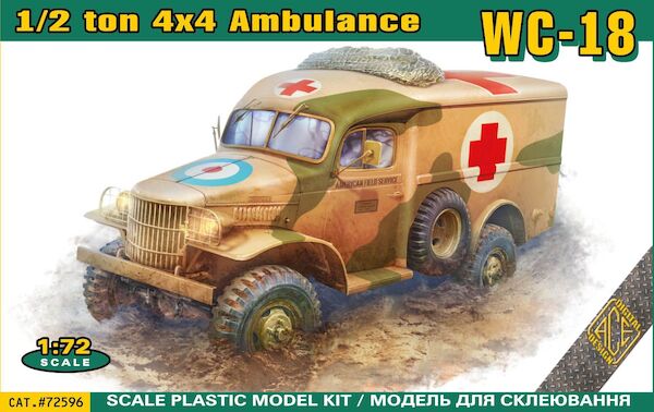 Dodge WC-9/18/27 1/2 ton 4x4 Ambulance truck as seen on every 8th AF airfield during WW2 72596
