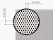 Anti Slip Surfaces (X type recessed lines 0,6 mm step 135x64mm) ACE-A004
