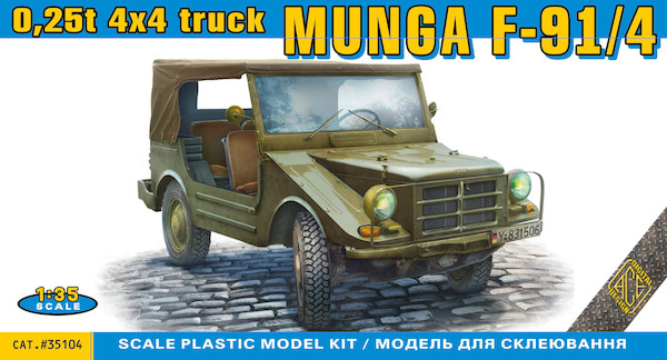 0,25t 4x4 truck MUNGA F-91/4  ace35104