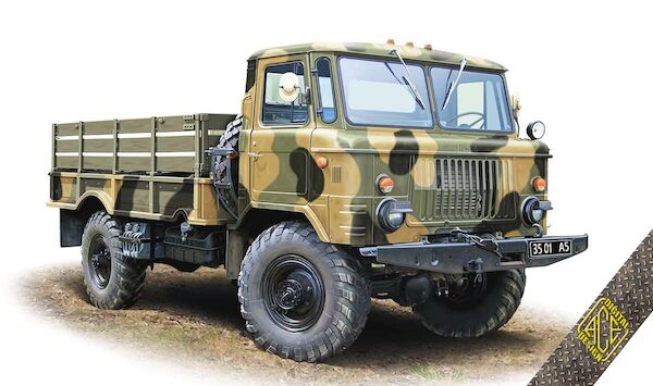 Soviet All-Road Military truck GAZ-66 ace72182