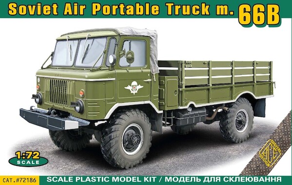 Soviet Air Portable Military truck GAZ-66B ace72186