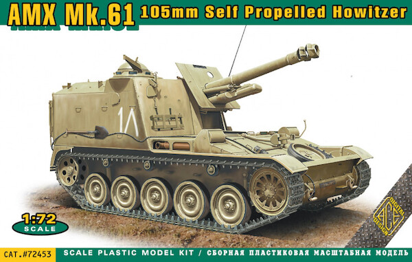 AMX-MK61 105mm Self Propelled Howitser Including Dutch Markings! ace72453