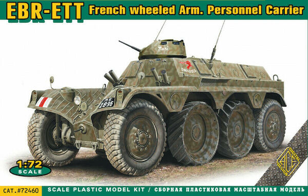 EBR=ETT French Wheeled Armoured Personnel carrier ace72460