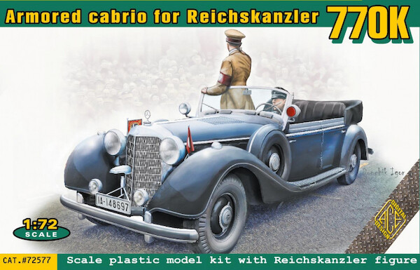 Mercedes Benz 770k Armoured cabrio for Reichskanzler  ace72577