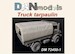 Unimog U1300L military 2t truck (4x4) with Tarpaulin DM72450-1