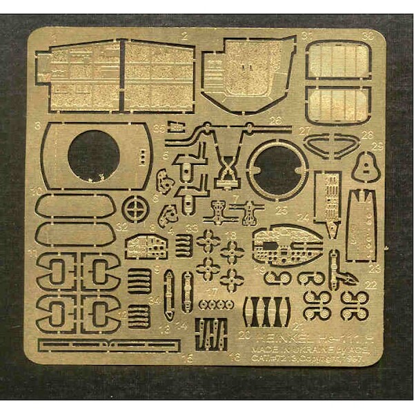 Detailset Heinkel He111 (Italeri) PE7213