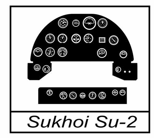 Detailset Suchoi Su2 Interior (ICM)  pe7221