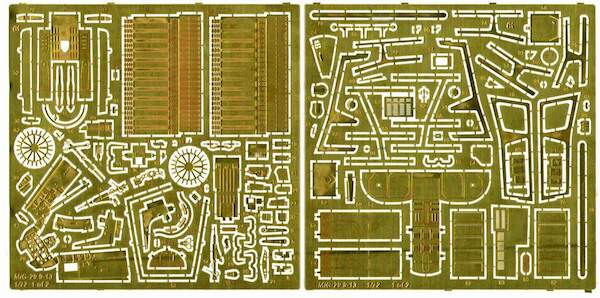 Detailset MiG29 9-13 (ICM) 2 sheets pe7254
