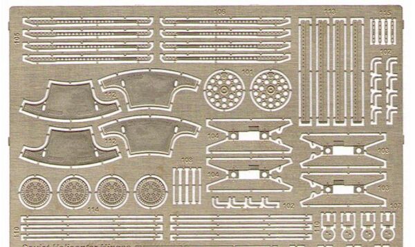 Detailset Soviet Helicopter hinges (Zvezda)  pe7261