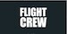 Flight Crew Handle Wrap dark blue with white 'FLIGHT CREW' HAN102
