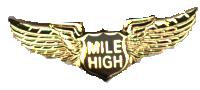 Mile High Club Label Pin pin400 