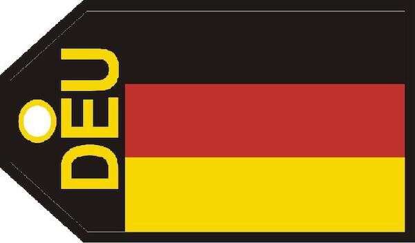 Germany flag baggage tag  TAG305