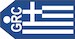 Greece flag baggage tag TAG306
