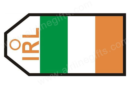 Ireland Flag Bag Tag TAG310