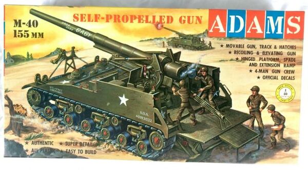 M40 155mm Self Propelled gun  K151:169